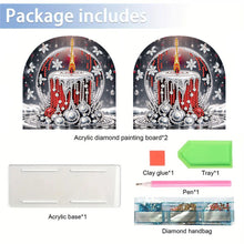 Load image into Gallery viewer, Acrylic Candle Diamond Painting Napkin Rack Decor for Home Office Decor