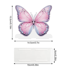 Load image into Gallery viewer, Acrylic Butterfly Diamond Painting Napkin Rack Decor for Home Office Decor