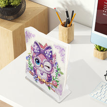 Load image into Gallery viewer, Acrylic Owl DIY Diamond Painting Napkin Rack Decor for Home Office Decor