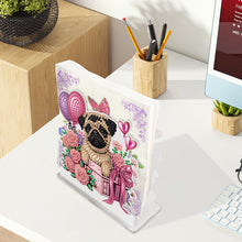 Load image into Gallery viewer, Acrylic Puppy Gift Diamond Painting Napkin Rack Decor for Home Office Decor