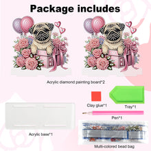 Load image into Gallery viewer, Acrylic Puppy Gift Diamond Painting Napkin Rack Decor for Home Office Decor