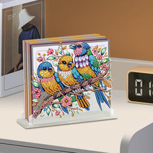 Load image into Gallery viewer, Acrylic Parrot Diamond Painting Napkin Rack Decor for Home Office Decor