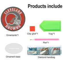 Load image into Gallery viewer, Acrylic Special Shape Philadelphia Eagle 5D DIY Diamond Art Tabletop Decorations