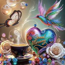 Load image into Gallery viewer, Diamond Painting - Partial Special Shaped - Hummingbird (40*40CM)