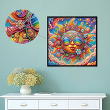 Load image into Gallery viewer, Diamond Painting - Partial Special Shaped - Sun And Moon Faces (40*40CM)