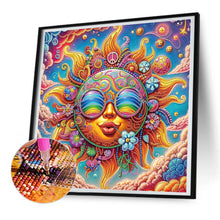 Load image into Gallery viewer, Diamond Painting - Partial Special Shaped - Sun And Moon Faces (40*40CM)