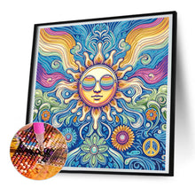 Load image into Gallery viewer, Diamond Painting - Partial Special Shaped - Sun And Moon Faces (40*40CM)