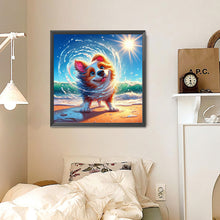 Load image into Gallery viewer, Diamond Painting - Full Round - Fluffy Dog (30*30CM)