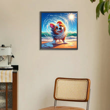 Load image into Gallery viewer, Diamond Painting - Full Round - Fluffy Dog (30*30CM)