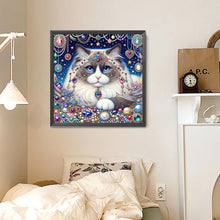 Load image into Gallery viewer, Diamond Painting - Full Round - Jewelry Cat (30*30CM)