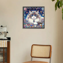 Load image into Gallery viewer, Diamond Painting - Full Round - Jewelry Cat (30*30CM)