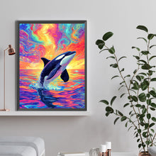 Load image into Gallery viewer, Diamond Painting - Full Round - Sunset Whale (30*40CM)