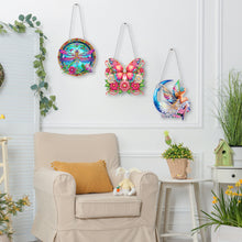Load image into Gallery viewer, 3Pcs Acrylic Butterfly Dragonfly Fairy Diamond Painting Ornaments for Art Crafts