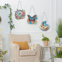 Load image into Gallery viewer, 3Pcs Acrylic Butterfly Dragonfly Fairy Diamond Painting Ornaments for Art Crafts