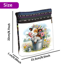 Load image into Gallery viewer, Bucket Calf Diamond Painting Shopping Bag Diamond Art Shoulder Bag Commuting Bag