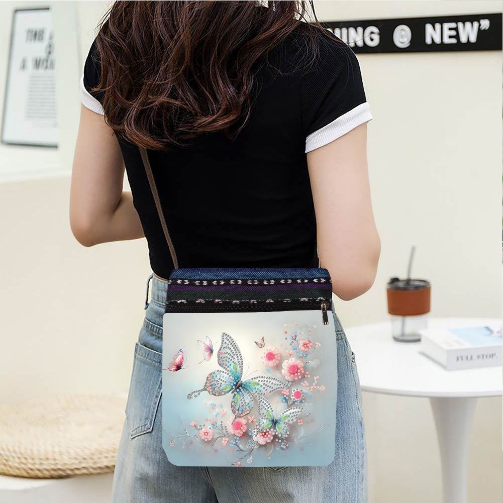 Bucket Calf Diamond Painting Shopping Bag Diamond Art Shoulder Bag Commuting Bag