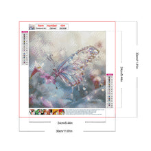 Load image into Gallery viewer, Diamond Painting - Full Round - Dream Crystal Butterfly (30*30CM)