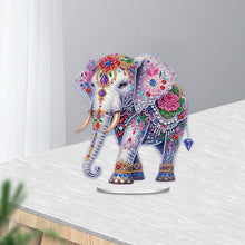 Load image into Gallery viewer, Acrylic Special Shaped Elephant Diamond Painting Desktop Decoration for Beginner