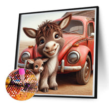 Load image into Gallery viewer, Diamond Painting - Full Square - Truck donkey (30*30CM)