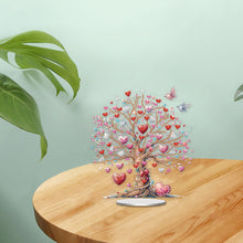 Load image into Gallery viewer, Acrylic Special Shaped Love Tree DIY Table Top Diamond Painting Ornament Kits