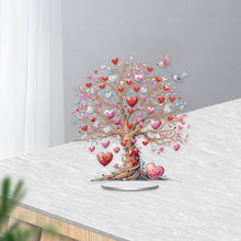 Load image into Gallery viewer, Acrylic Special Shaped Love Tree DIY Table Top Diamond Painting Ornament Kits
