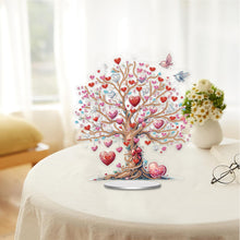 Load image into Gallery viewer, Acrylic Special Shaped Love Tree DIY Table Top Diamond Painting Ornament Kits