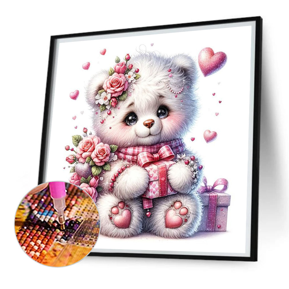 Diamond Painting - Full Square - Valentine's Day cartoon love (30*30CM)