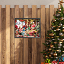 Load image into Gallery viewer, Diamond Painting - Full Square - Christmas family baking (40*30CM)
