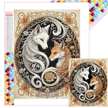 Load image into Gallery viewer, Diamond Painting - Full Square - Two-sided fox (40*50CM)