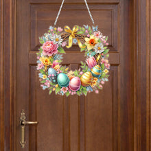 Load image into Gallery viewer, Acrylic Special Shape Easter Garland DIY Diamond Art Pendant Kit for Wall Window