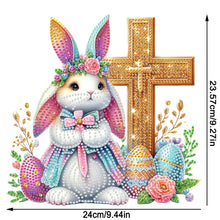 Load image into Gallery viewer, Acrylic Special Shape Easter Cake Desktop Diamond Art Kits for Home Office Decor