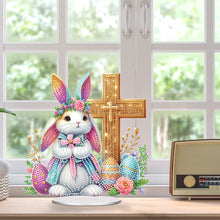Load image into Gallery viewer, Acrylic Special Shape Easter Cake Desktop Diamond Art Kits for Home Office Decor