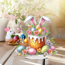 Load image into Gallery viewer, Acrylic Special Shape Easter Cake Desktop Diamond Art Kits for Home Office Decor