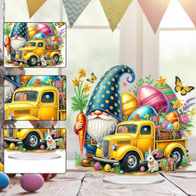 Load image into Gallery viewer, Acrylic Special Shape Easter Cake Desktop Diamond Art Kits for Home Office Decor
