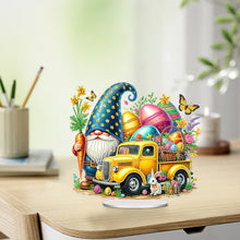 Load image into Gallery viewer, Acrylic Special Shape Easter Cake Desktop Diamond Art Kits for Home Office Decor