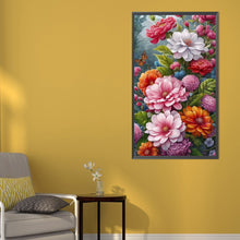 Load image into Gallery viewer, AB Diamond Painting - Full Square - Flower Butterfly (40*70CM)
