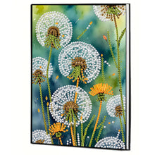Load image into Gallery viewer, Special Shaped Dandelion 5D DIY Diamond Painting Notebook for Students Adults