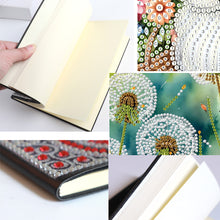 Load image into Gallery viewer, Special Shaped Dandelion 5D DIY Diamond Painting Notebook for Students Adults