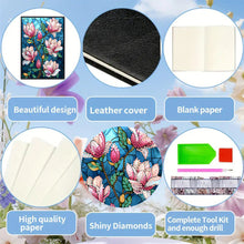 Load image into Gallery viewer, Special Shaped Flowers 5D DIY Diamond Painting Notebook for Students Adults