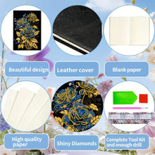 Load image into Gallery viewer, Special Shaped Flowers 5D DIY Diamond Painting Notebook for Students Adults