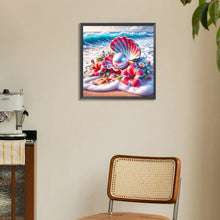 Load image into Gallery viewer, Diamond Painting - Full Round - Dream hibiscus shell (30*30CM)