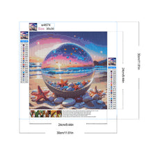 Load image into Gallery viewer, Diamond Painting - Full Round - Dream Starfish Water Drop (30*30CM)