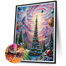 Load image into Gallery viewer, Diamond Painting - Full Round - Christmas tree (40*50CM)