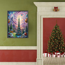 Load image into Gallery viewer, Diamond Painting - Full Round - Christmas tree (40*50CM)