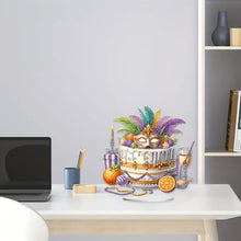 Load image into Gallery viewer, Acrylic Special Shape Carnival Cake Diamond Painting Desktop Ornaments