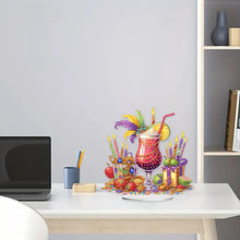 Load image into Gallery viewer, Acrylic Special Shape Carnival Drinks Diamond Painting Desktop Ornaments