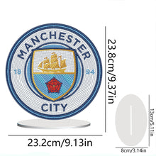 Load image into Gallery viewer, Acrylic Special Shape Manchester City Diamond Painting Desktop Ornaments