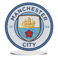 Load image into Gallery viewer, Acrylic Special Shape Manchester City Diamond Painting Desktop Ornaments
