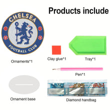 Load image into Gallery viewer, Acrylic Special Shape Chelsea Diamond Painting Desktop Ornaments for Fans