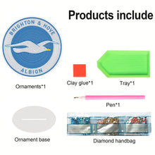 Load image into Gallery viewer, Acrylic Special Shape Brighton Diamond Painting Desktop Ornaments for Fans